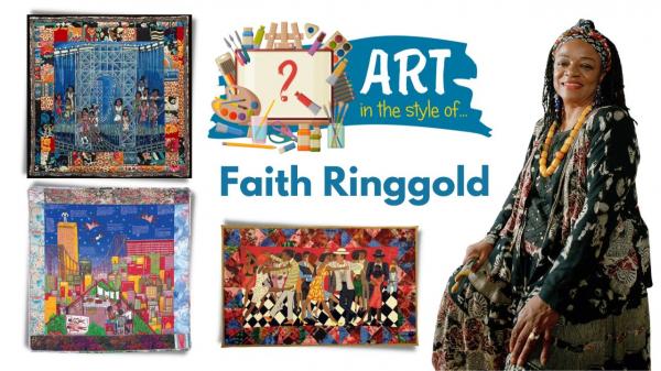 Image for event: Art in the Style of Faith Ringgold 