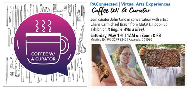Image for event: Coffee with a Curator | Artist of It Begins With a B(ee)