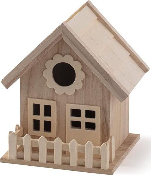 Image for event: Painted Birdhouses
