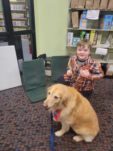 Image for event: Book Time with a Dog 