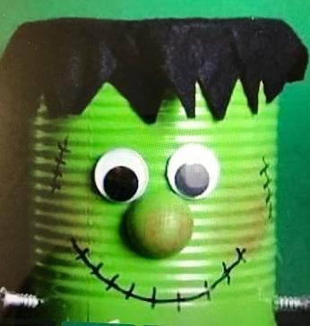 Image for event: Crafts with Rinette: Frankenstein Candy Dish