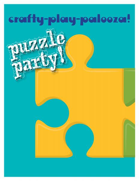 Image for event: Crafty-Play-Palooza: Puzzle Party