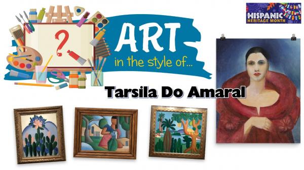 Image for event: Art in the Style of Tarsila Do Amaral
